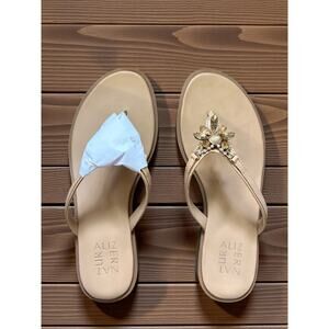 Naturalizer Liliana Sandals CremeBrulee 9.5 Women’s New in Box Comfort Chic